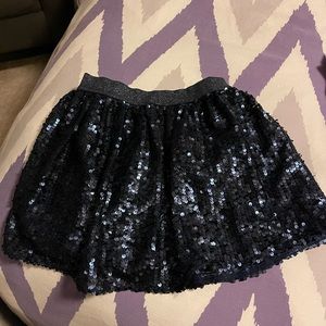 Girl Blue Sequin Shirt. Size XS. Good Condition.